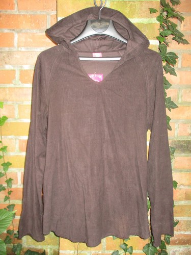 Hemd bluse cord braun - cord,