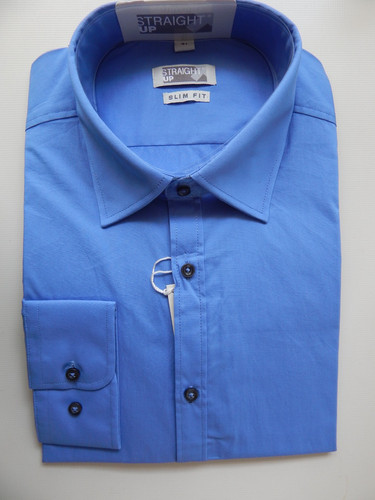 Herren oberhemd blau - oberhemd,