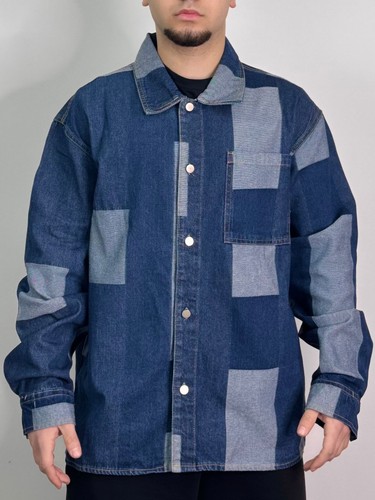 Herren hemd jeans - herren, denim