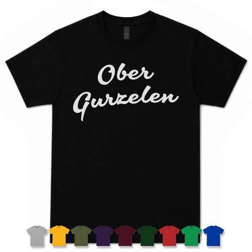 Ober gurzelen retro script - ober,
