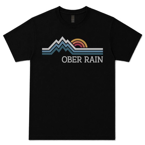 Ober rain retro logo - rain, t-shirt