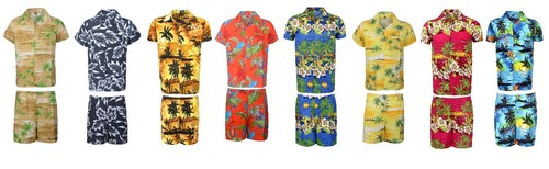 Herren hawaii hemd kurz - hawaii,